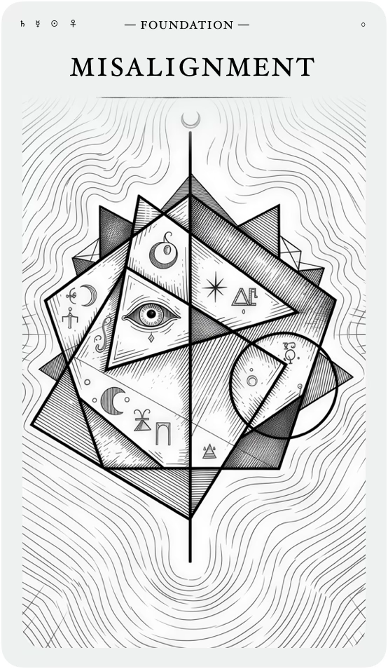 The Broken Geometry